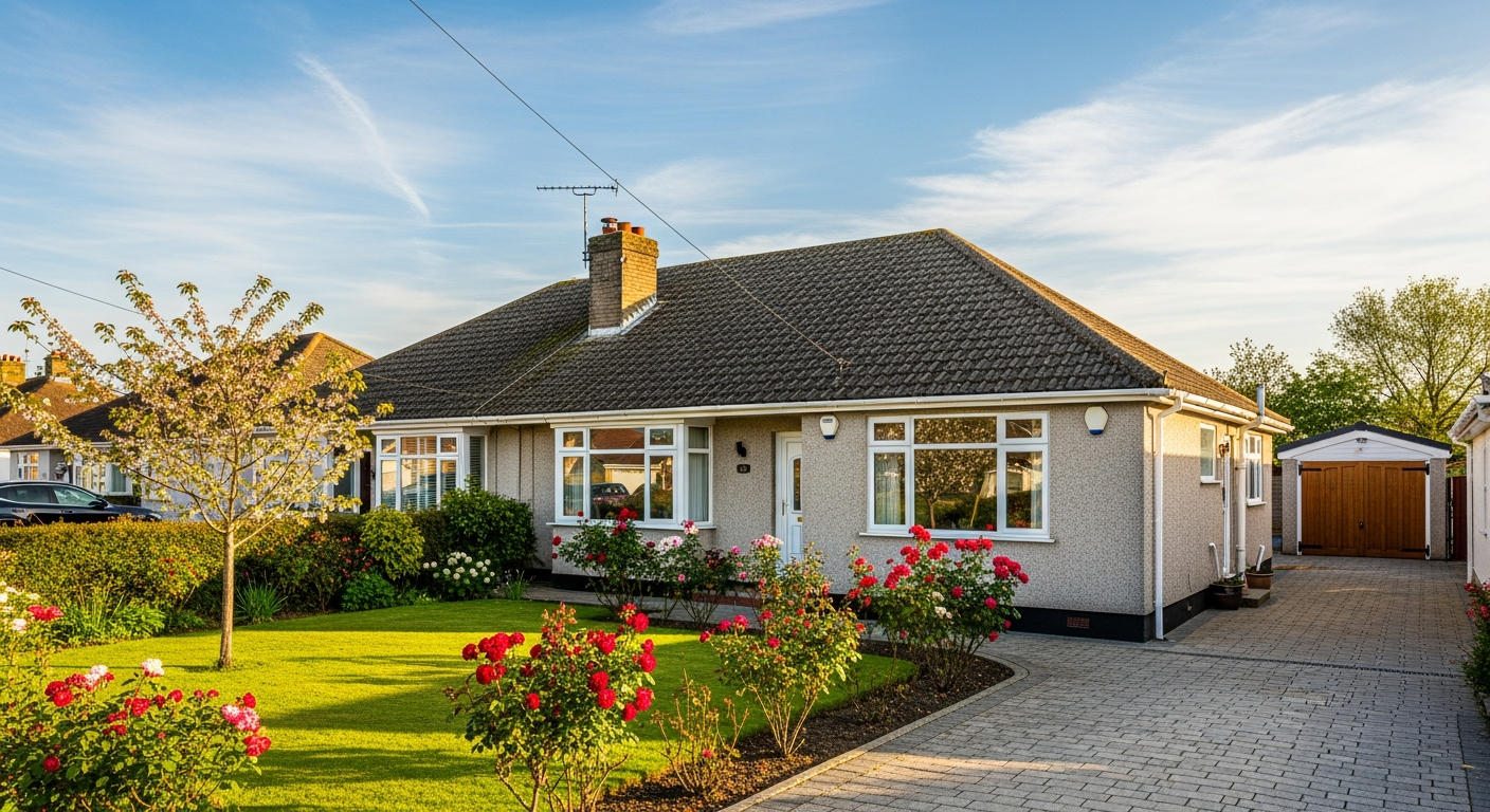 Post-war bungalow in Birmingham — full loft insulation install