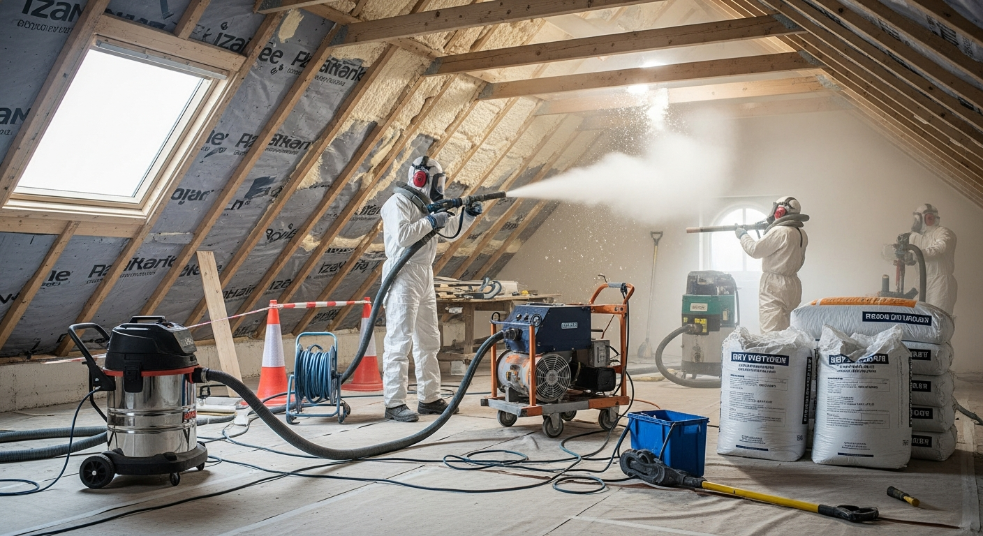 Cryogenic Foam Removal: Clean, Precise Roofing Restoration — UK Loftsaver