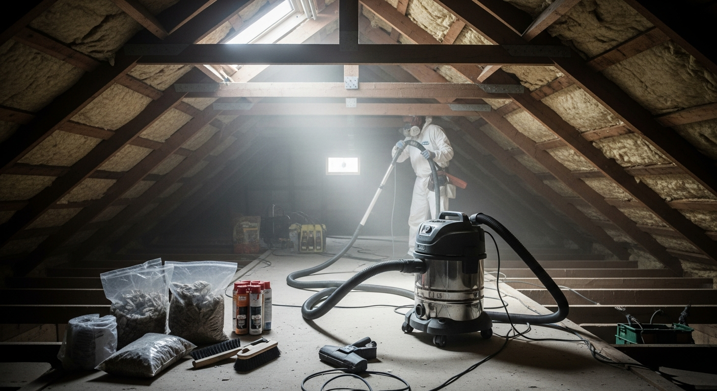 Professional HEPA Vacuum Cleaning for Your Loft Space — UK Loftsaver