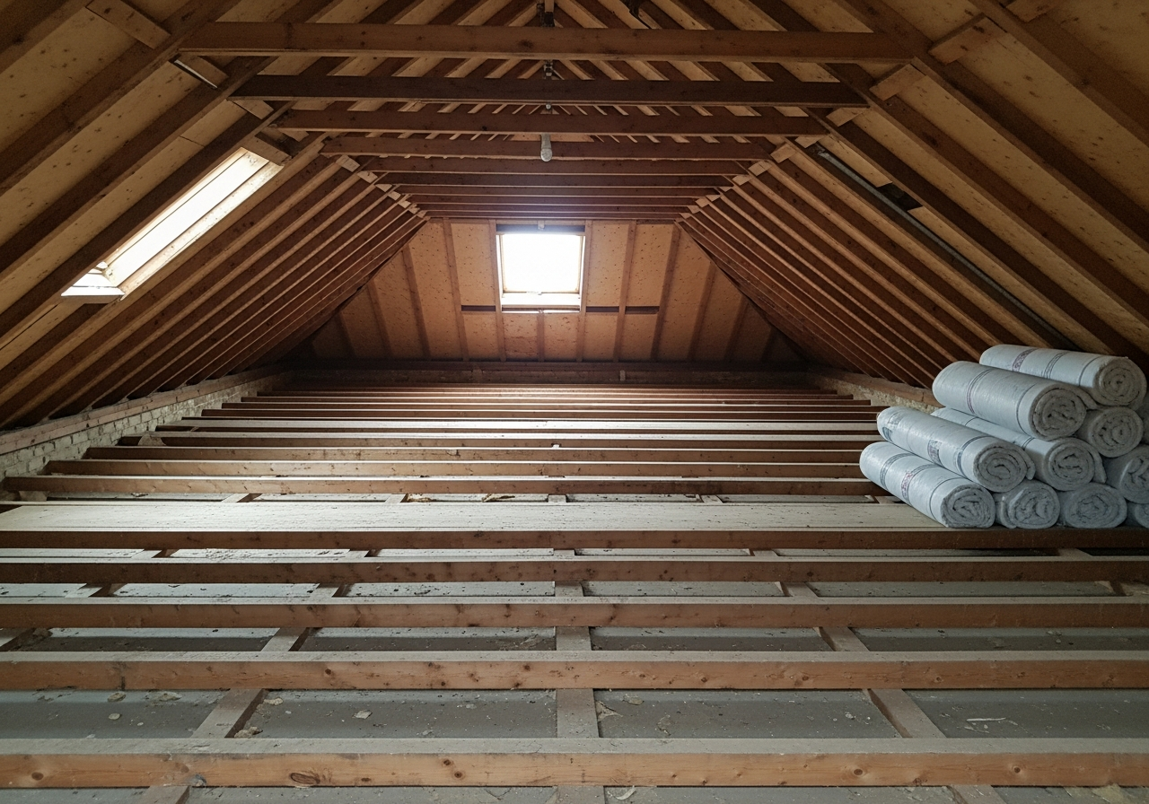 Completed Professional Loft Clearance & Safe Insulation Disposal Services — quality results
