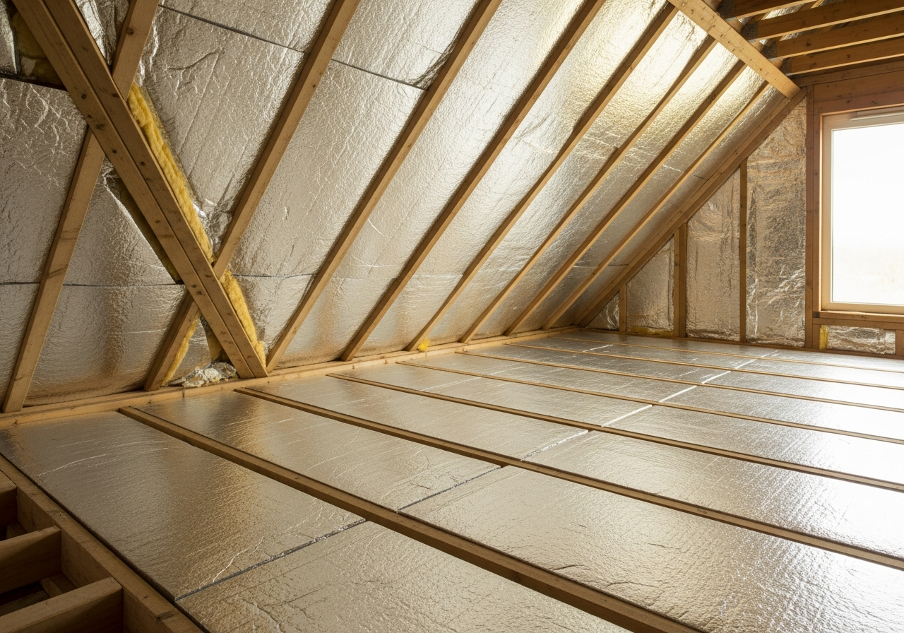 Completed Professional PIR Thermal Board Installation — Expert Fitting Service — quality results