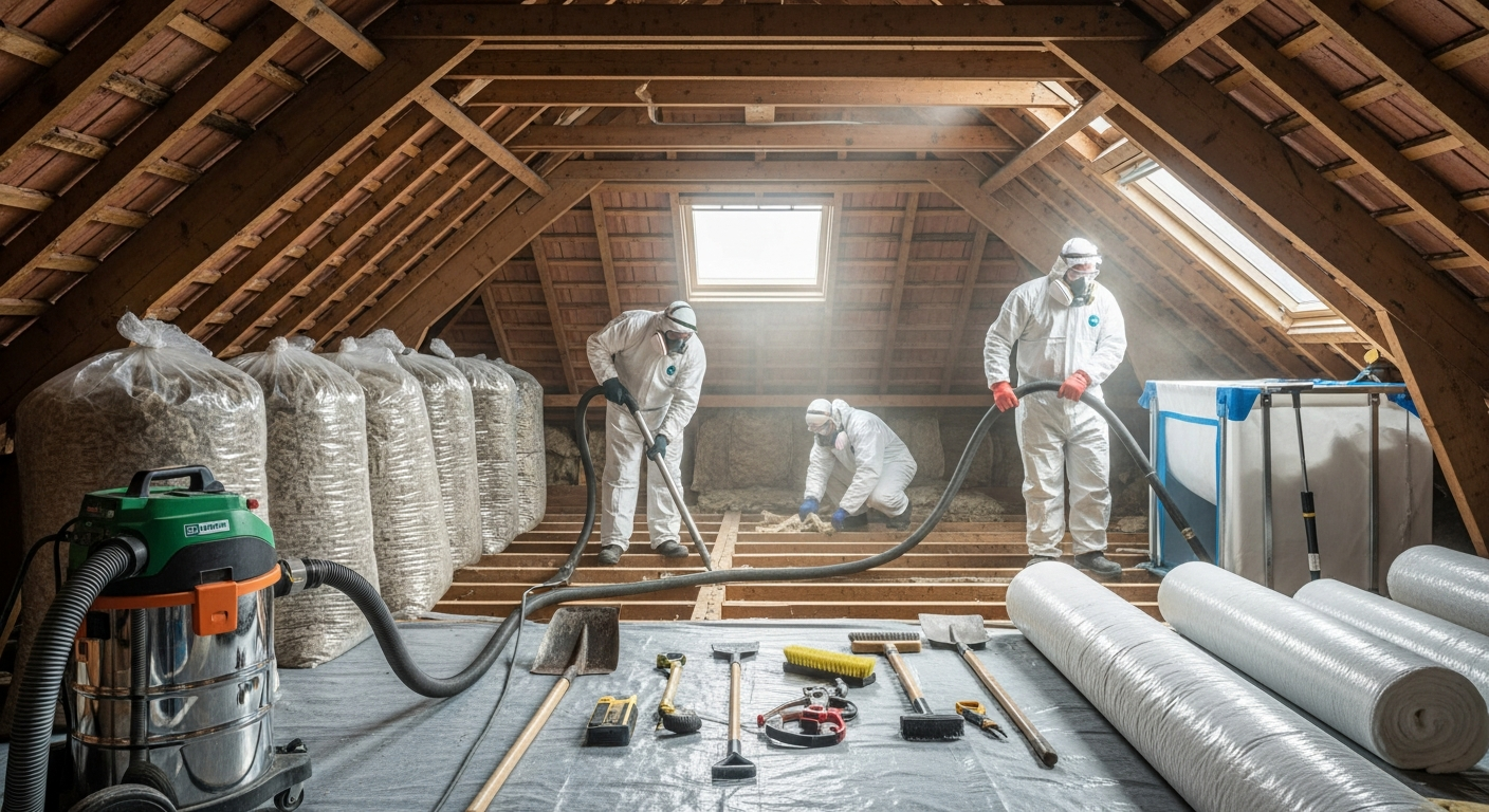 Professional Rodent Insulation Removal & Contaminated Loft Clearance Services — UK Loftsaver
