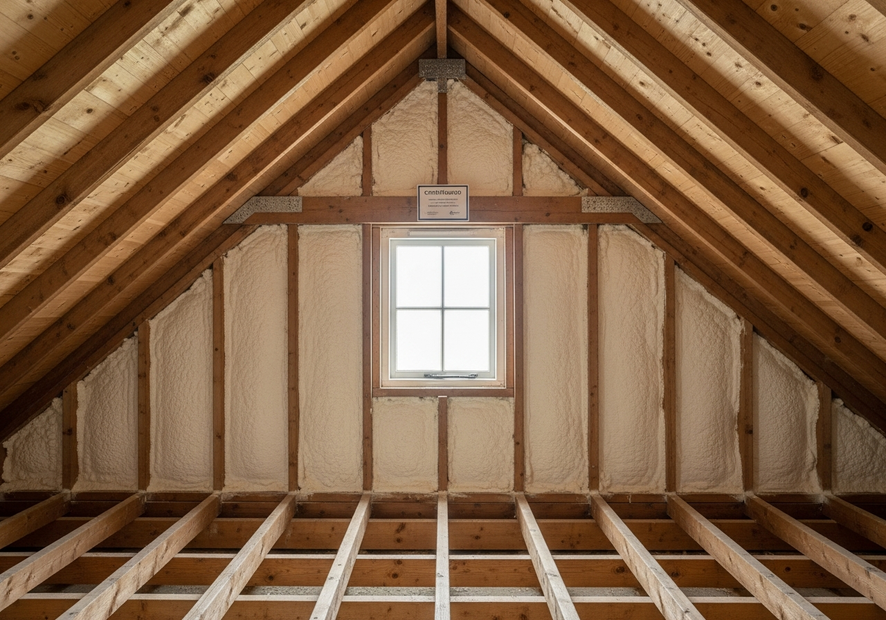 Completed Spray Foam Removal Certificate: Mortgage Compliance and Property Assurance — quality results