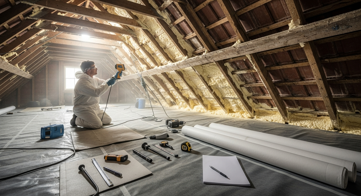 Professional Spray Foam Assessment: Comprehensive Property Reports — UK Loftsaver
