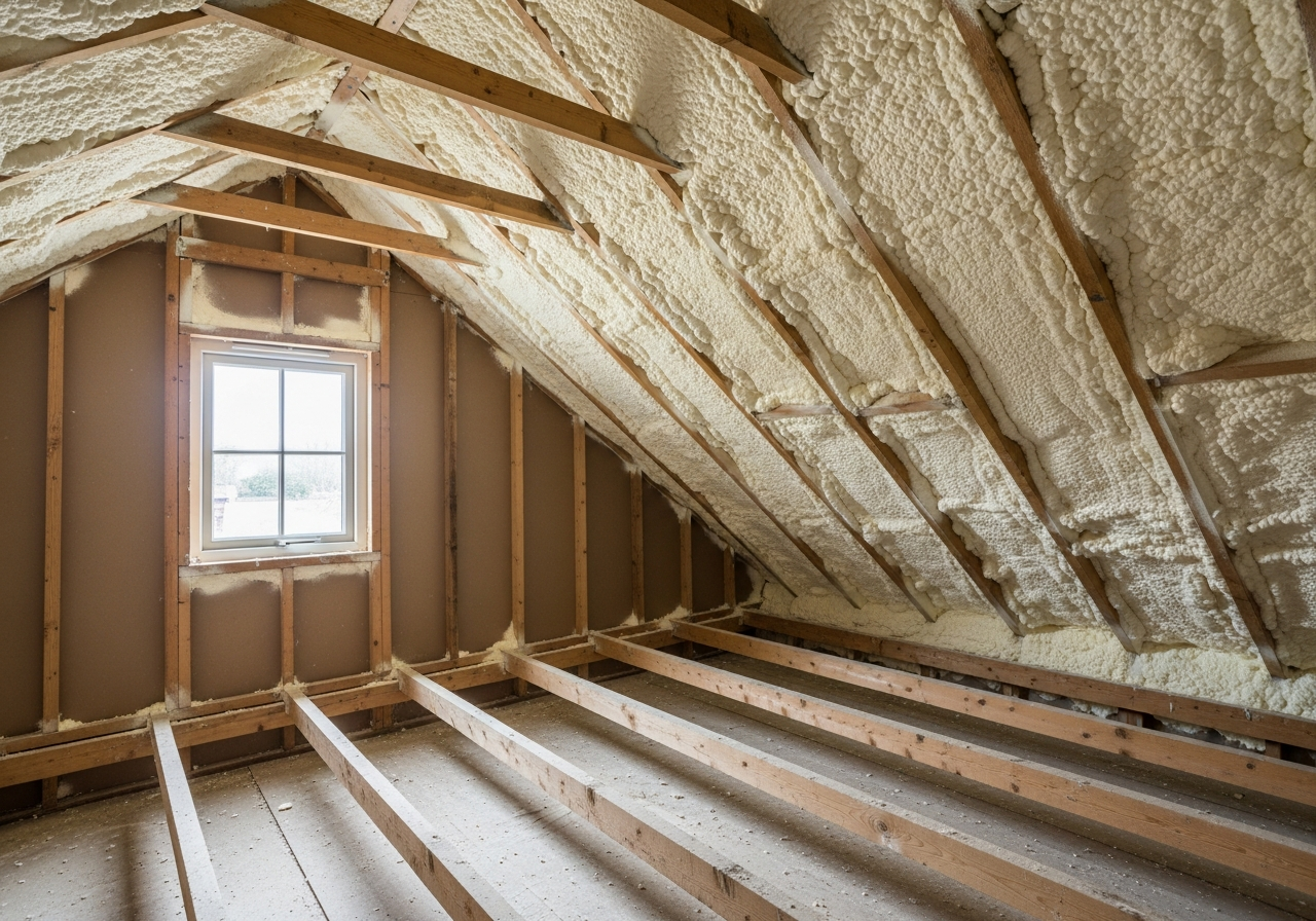 Completed Professional Spray Foam Assessment: Comprehensive Property Reports — quality results