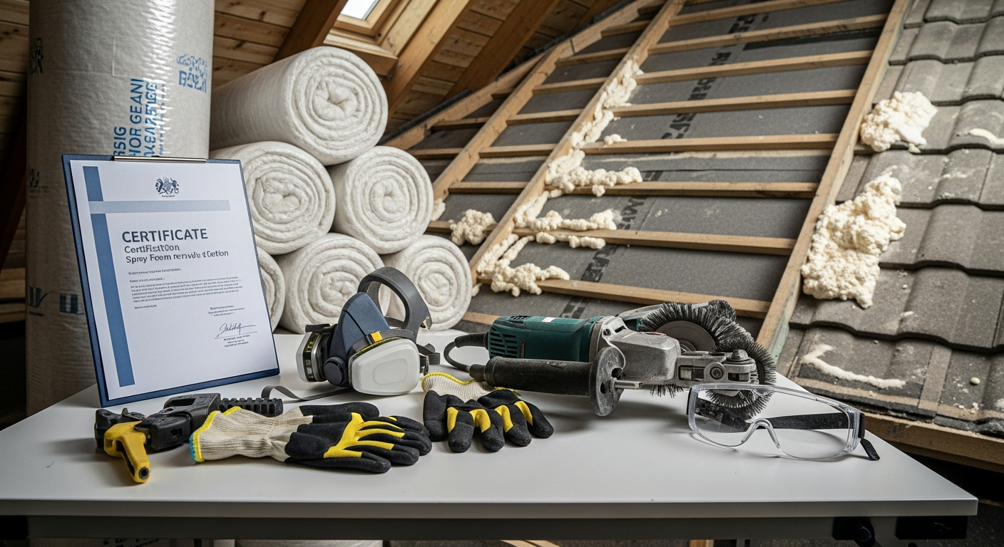 Understanding Spray Foam Removal Certification — UK Loftsaver