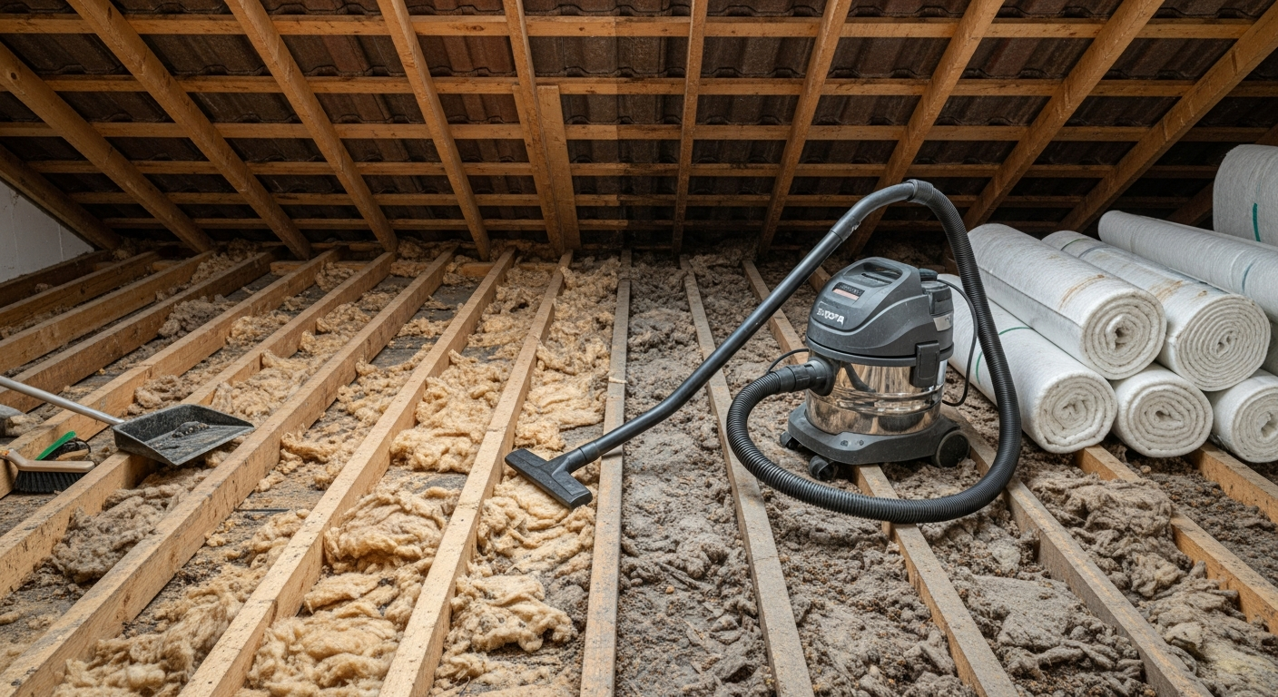 Why Loft Cleaning Matters Before Re-Insulating — UK Loftsaver